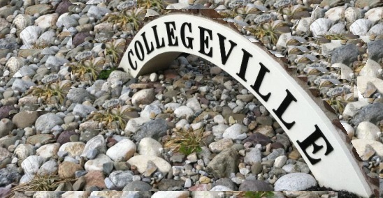 View of Collegeville Sign