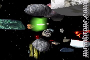 Animated Asteroid Belt