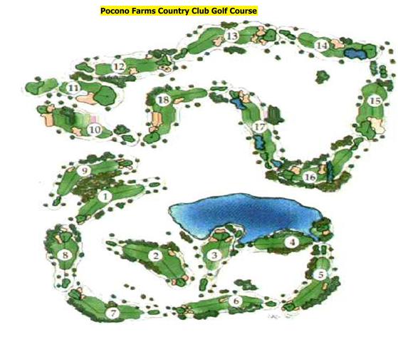  Pocono Farms Country club Golf Course - A Golf Coursre Community
