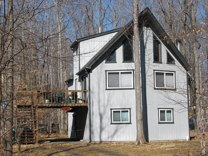Poconos PA Vacation Home For Rent - Front View