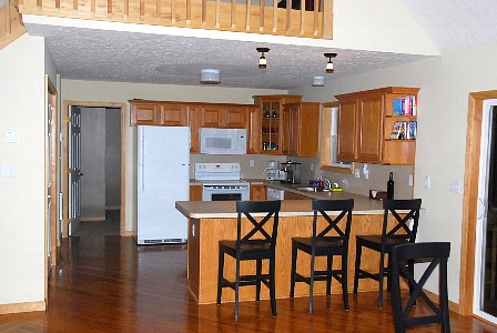 Poconos PA Vacation Home For Rent - Espresso machine, grinder and griddle for morning pancakes and bacon, yummm!