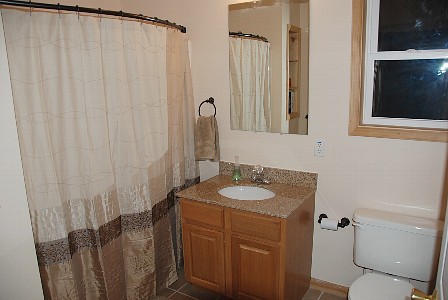 Poconos PA Vacation Home For Rent - Ensuite master bath for ultimate privacy
